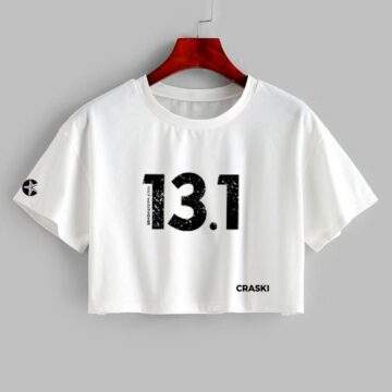 White 13.1 Women Lifestyle T-Shirt